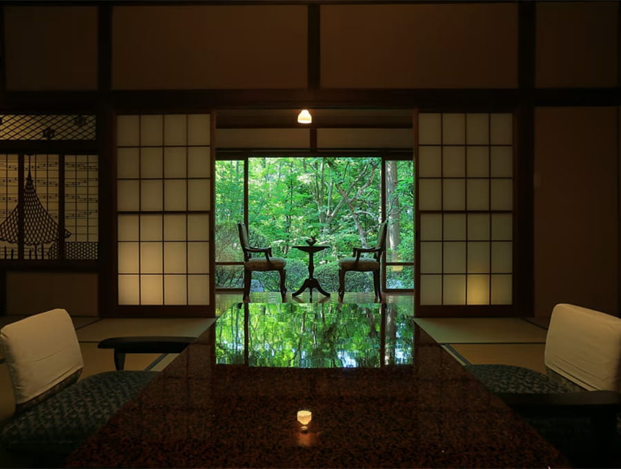 【特別室 ２３番】源泉掛け流し露天風呂付特別室プラン