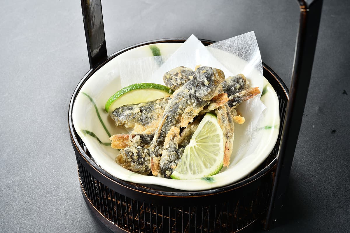 かじかのから揚げ